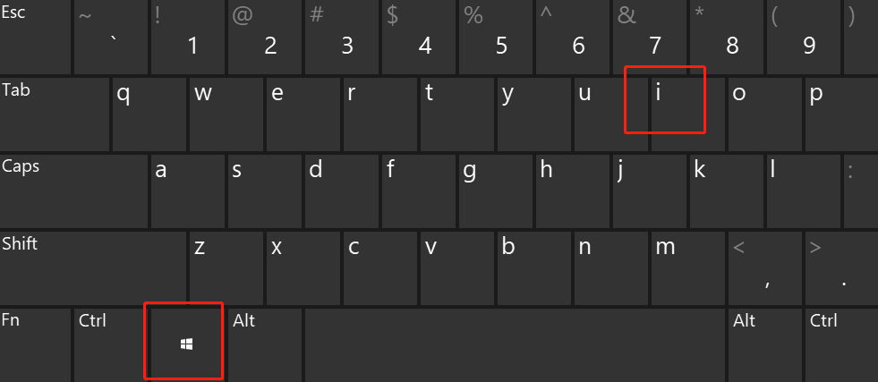 win+i组合键