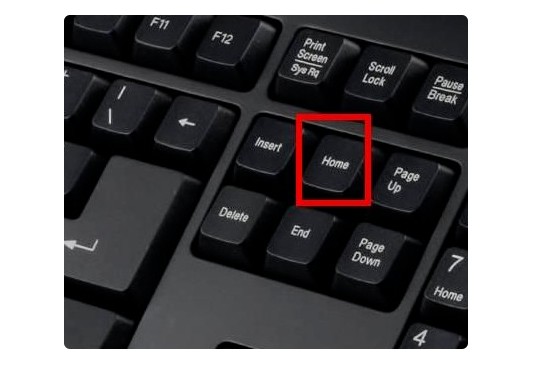 微软Windows系统home键的作用2